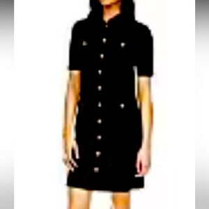 Michael Kors MICHAEL Women's Pocket Short Dress Black MEDIUM - New with tags